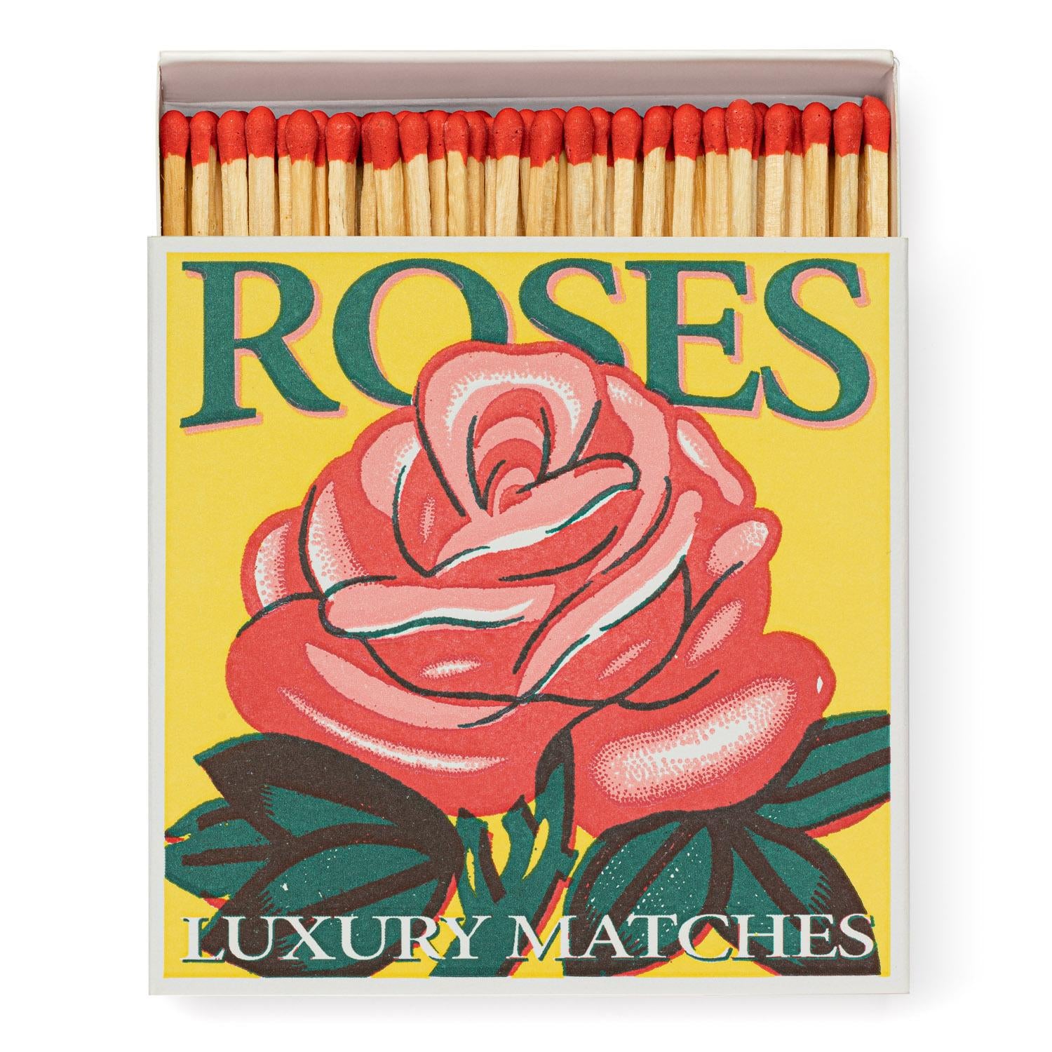 Boîte d’allumettes – Red roses