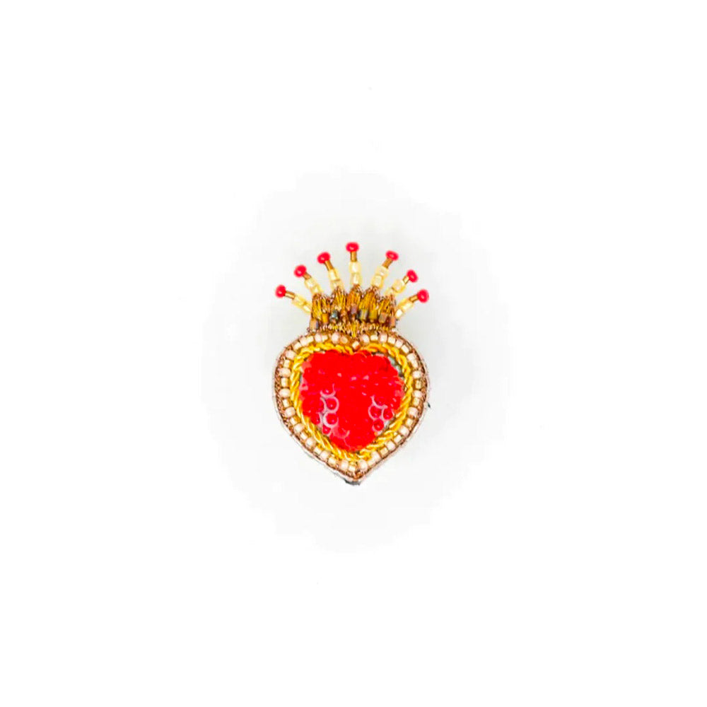 Brooch Queen of hearts – BONNESOEURS - Main Image