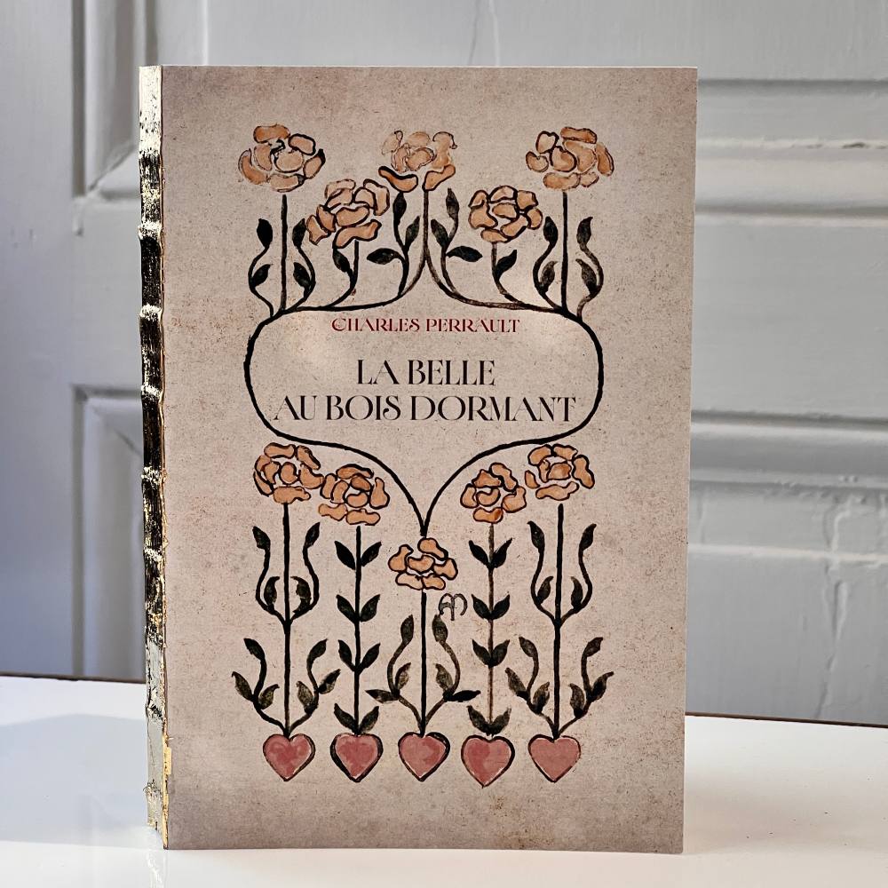 Carnet gold  - Belle au bois dormant