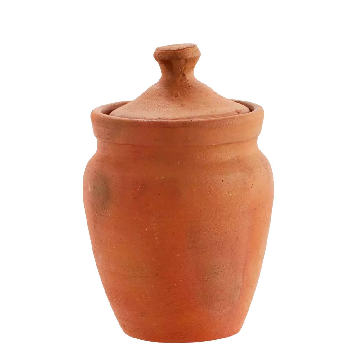 clay pot with lid - large